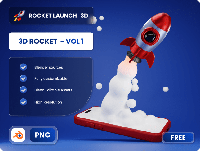 Free 3D ROCKET